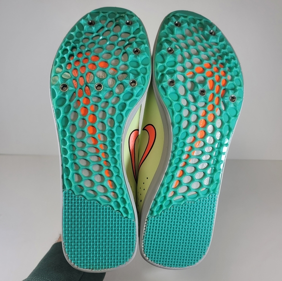 Nike Triple Jump Elite 2 TJ Track Spike AO0808-700 Mens Size 9 Volt Rare New - Picture 11 of 11